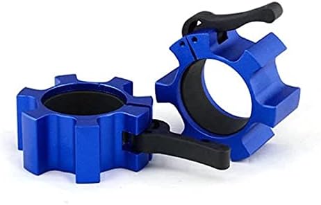 Metal Olympic Barbell Clamps 2inch Heavy Duty Exercise Collars 2" Barbell,Quick 1 Pair