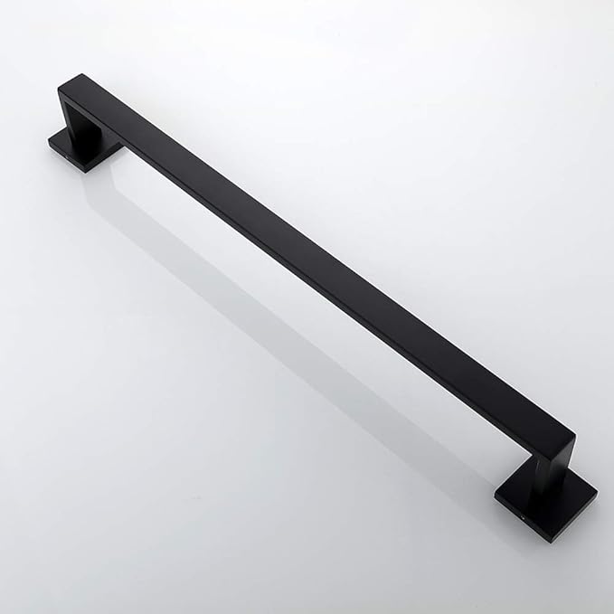23.6 Inch Black Single Towel Bar Rack 304 Stainless
