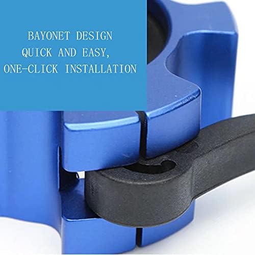 Metal Olympic Barbell Clamps 2inch Heavy Duty Exercise Collars 2" Barbell,Quick 1 Pair