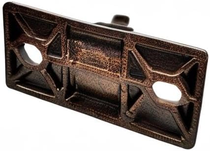 Heavy Duty Bronze Swing Hangers Screws Bolts Included 5000 lb (2 Pack)