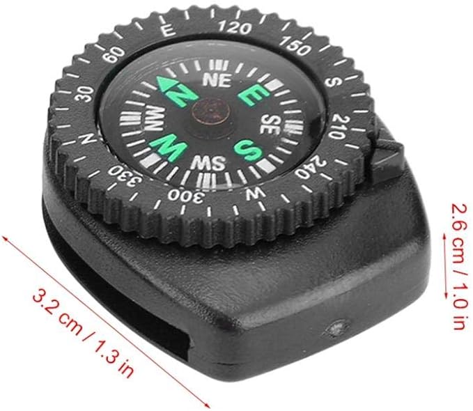 2Pcs Mini Wrist Watch Replacement Parts for Camping
