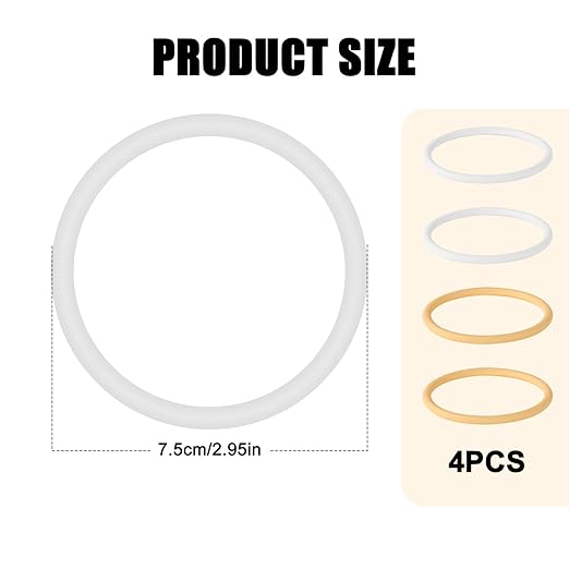 4pcs Patellar Tendon Support Straps, Silicone Patella Bands Fixed Leg Elastic Stabilizer Knee Brace Accessories for Basketball Running Sports Soccer Hiking Jumpers Volleyball (Beige + Luminous)