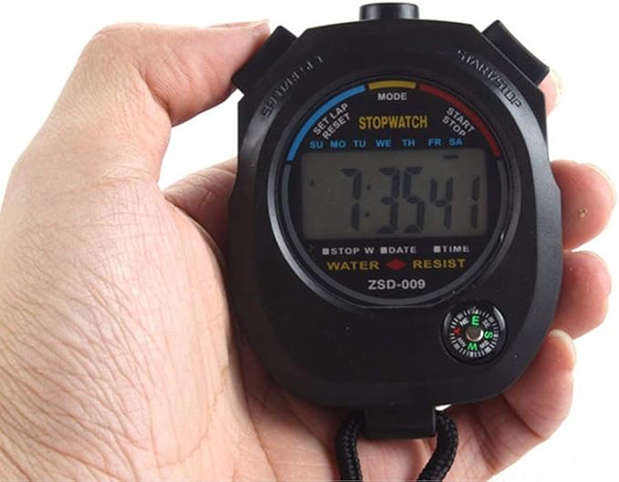 6 pack Multi-function Electronic Digital Sport Stopwatch Timer
