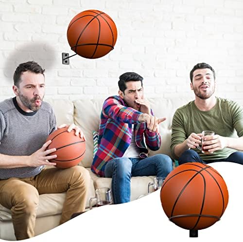 Lounsweer 10 Pcs Ball Holder Wall Mount Display