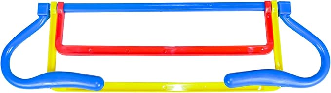 6 Pack Multicolor Agility Hurdles 4 Height Adjustable