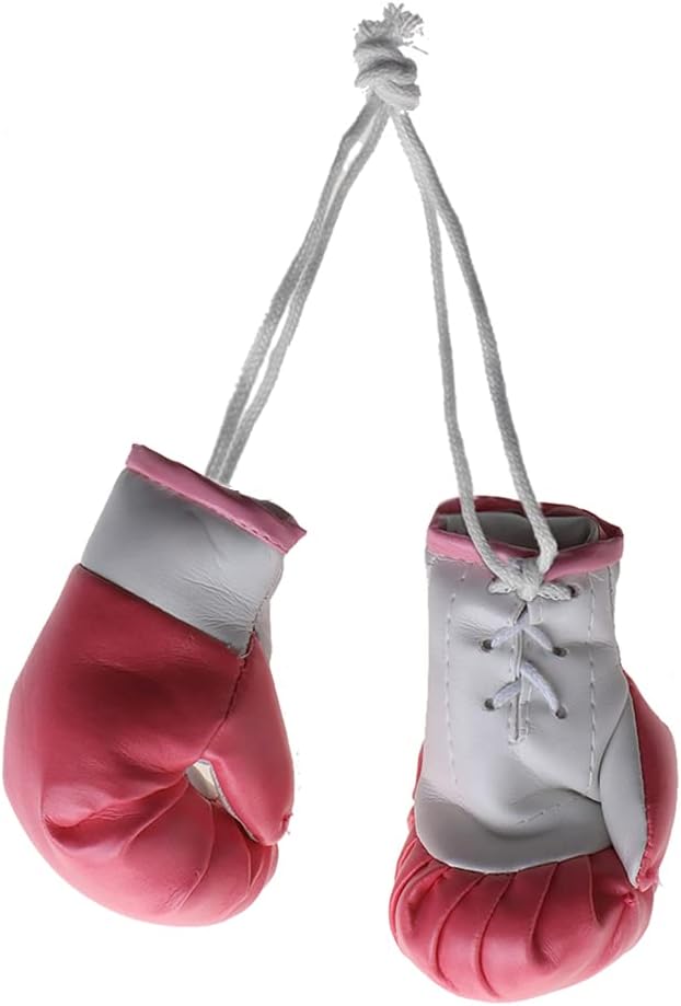Mini Boxing Gloves - Miniature Accessories for Hanging Bag, Decorative Toys for Home, Car, Christmas Party Decor