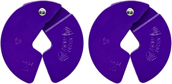 Micro Gainz Dumbbell Fractional 1.25lb Weight Plate, Ideal for Micro Loading, (Choose Color) 2 Piece Fractional Weight Plates, Designed for Dumbbell Training, Made In USA