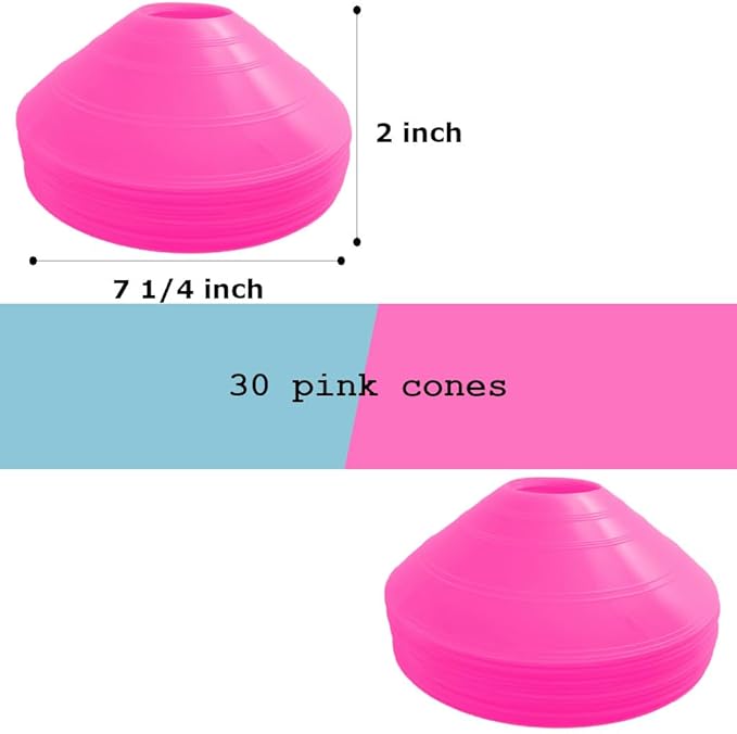 Agility Training Cones 30-Pack