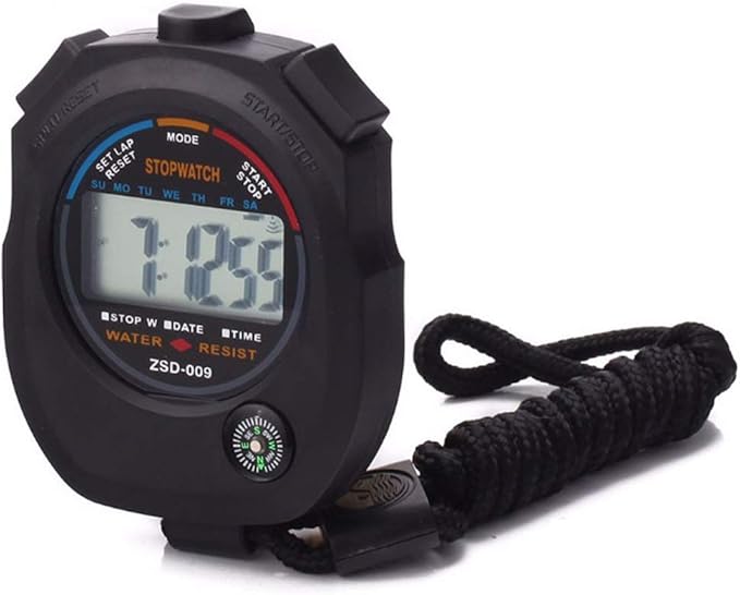 6 pack Multi-function Electronic Digital Sport Stopwatch Timer