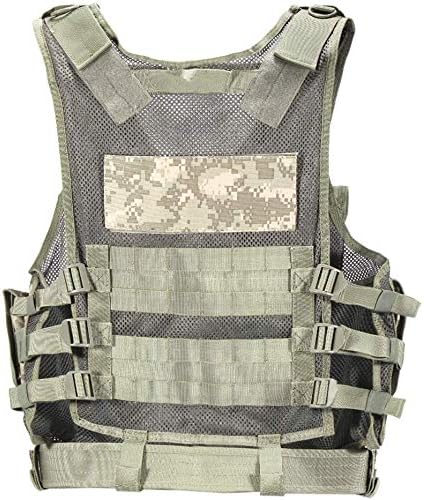 600D Tactical Airsoft Protective Vest for CS, Paintball Shooting