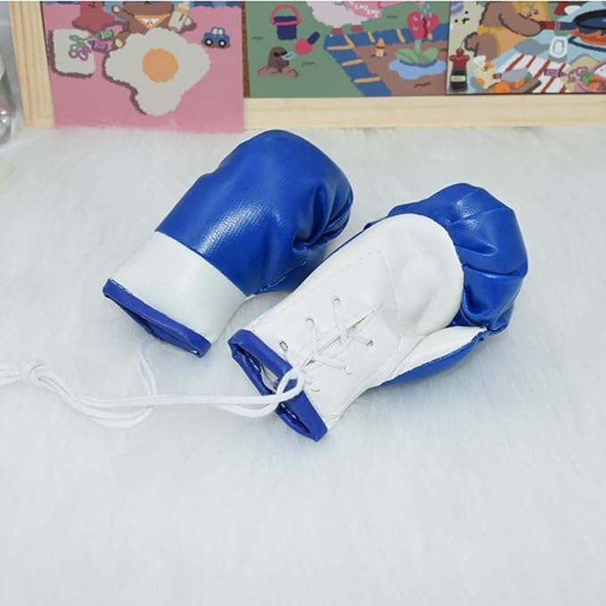 Mini Boxing Gloves - Miniature Accessories for Hanging Bag, Decorative Toys for Home, Car, Christmas Party Decor