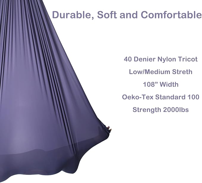 Aerial Silk Yoga Hammock & Swing for yoga Inversion