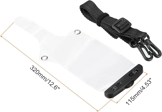 MECCANIXITY Two Way Radio Waterproof Case Bag Portable