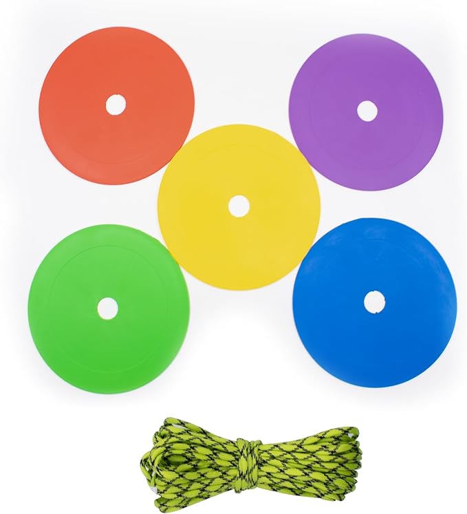 5 PCS Shooting Goal Target Discs Colorful Shooting