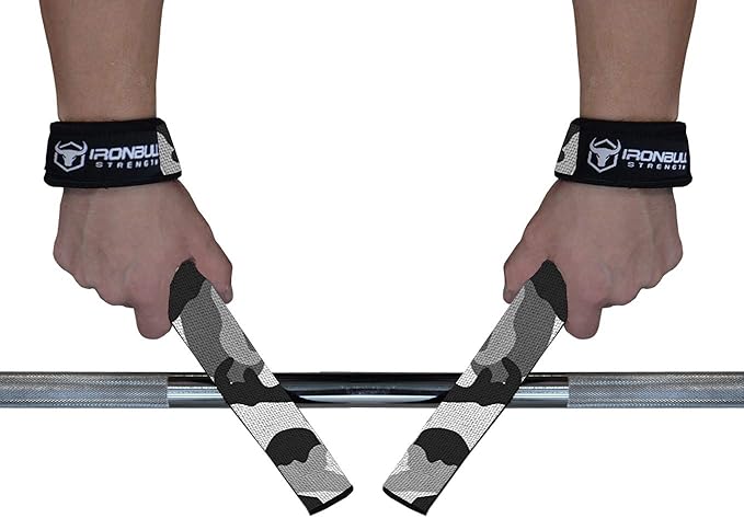 Lifting Straps (1 Pair) - Wrist Straps for Weightlifting - Lifting Straps Gym for Deadlift - Weight Lifting Straps for Weight Training - Gym Straps for Workout, Powerlifting, Strength Training and Bodybuilding - For Men and Women