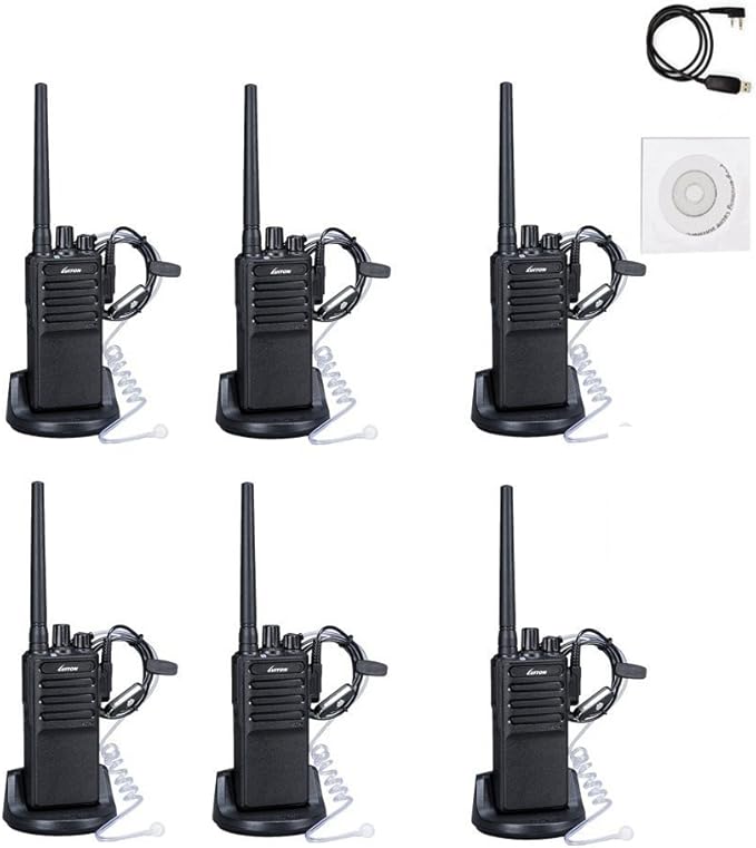 LUITON 2 Way Radios Voice Scrambler Long Range (6 Packs)