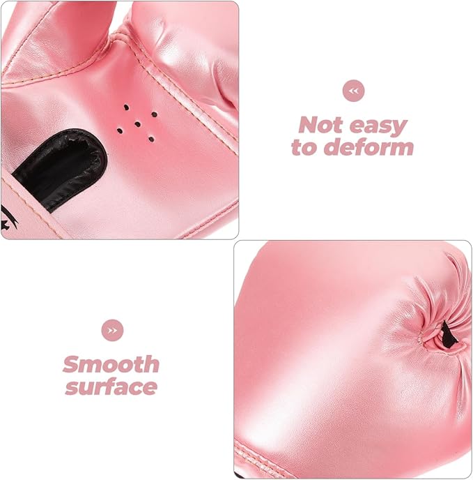 Milisten Kids Boxing Gloves: Toddler Boxing Gloves for Kids Training - Punching Bag Training Sparring Gloves Suitable for Boys and Girls Boxing Beginners(Pink