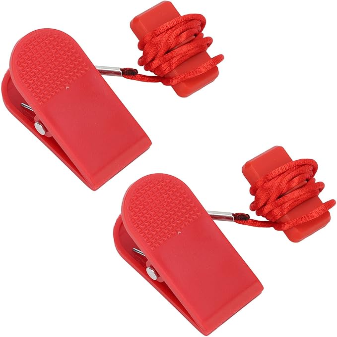 2pcs Treadmill Safety Key Magnetic Switch Fitness Replacement