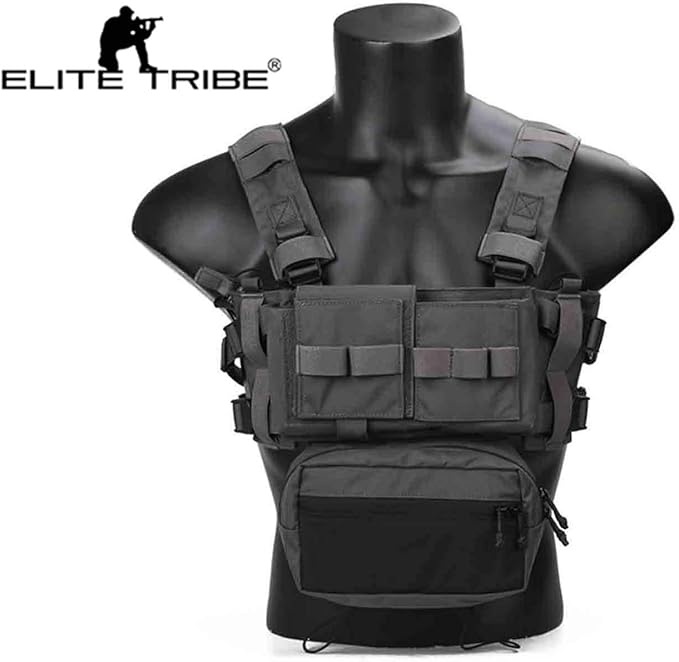 MK3 Modular Lightweight Chest Rig Micro Fight Chissis 5.56 Mag Pouch
