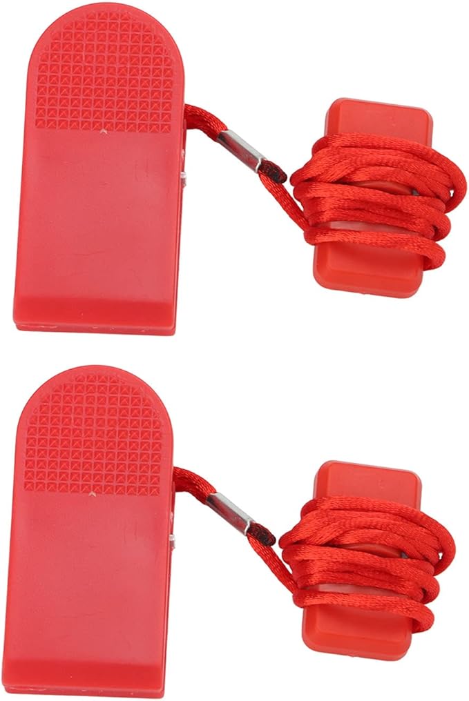 2pcs Treadmill Safety Key Magnetic Switch Fitness Replacement