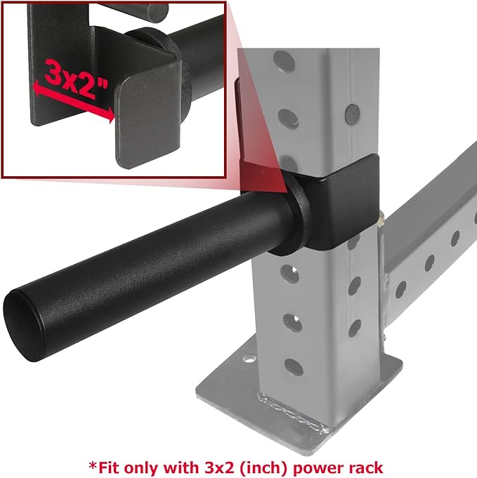 A2ZCARE Weight Plate Holder - Attachment Power Cage Rack for Power Rack - Weight Plates Storage Fit 2-inch Olympic Weight Plates (Set of 4)