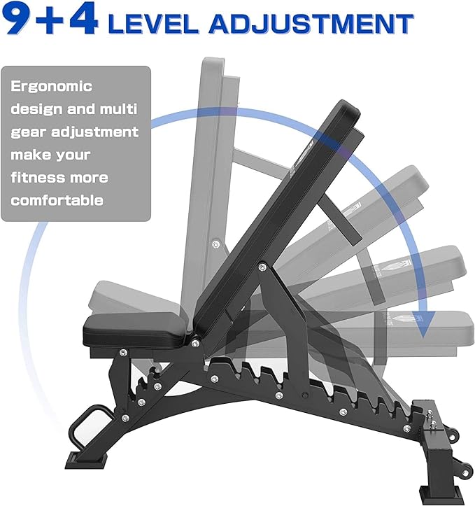 Major Fitness Weight Bench 32 Adjustable
