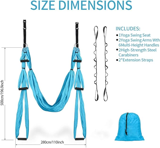 Aerial Yoga Swing Set Yoga Hammock Trapeze Sling