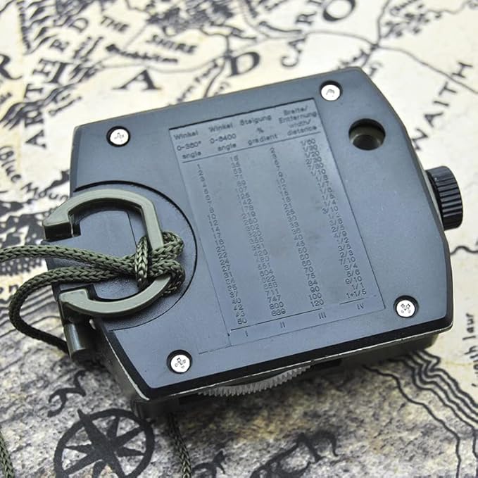 Military Lensatic Sighting Compass Waterproof and Shakeproof