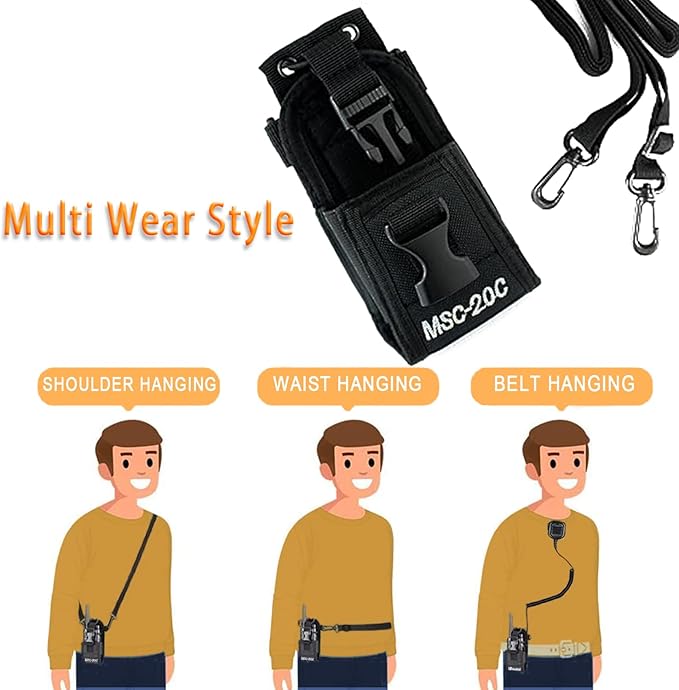 4 Pack Radio Holster