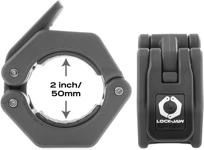 Lock-Jaw Sport Olympic Barbell Collar - Quick Release