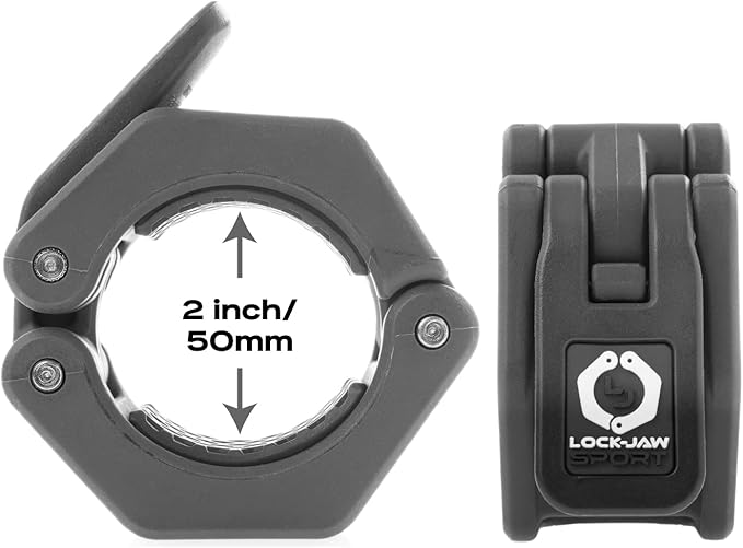 Lock-Jaw Sport Olympic Barbell Collar - Quick Release