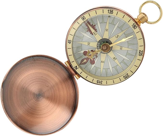 Lightweight Pocket Watch Compass Good Stability Portable Metal