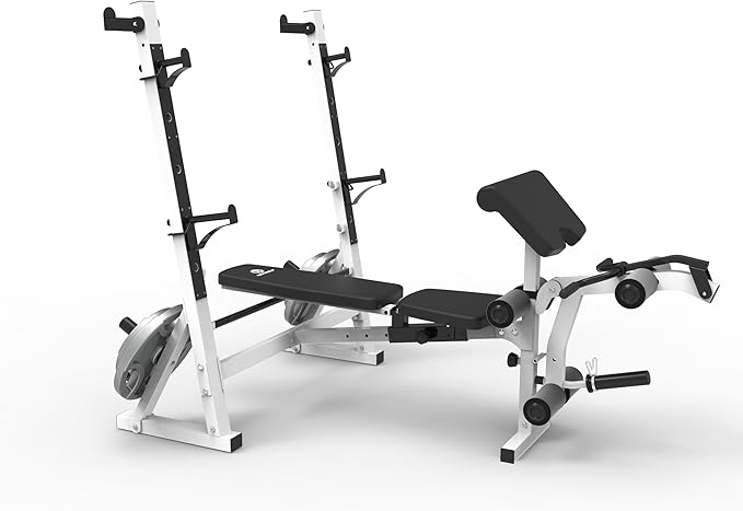Marcy Olympic Weight Bench with Preacher Curl Pad