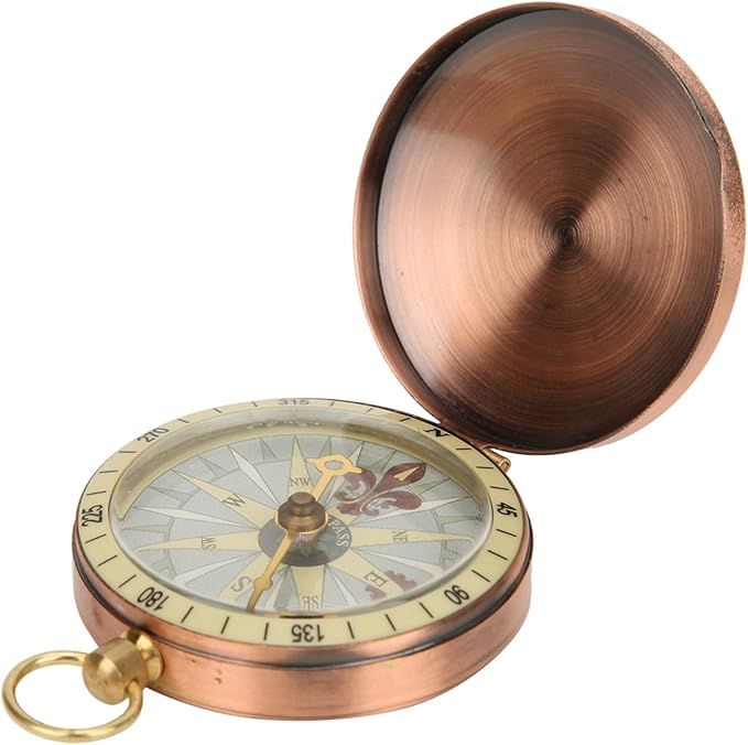 Lightweight Pocket Watch Compass Good Stability Portable Metal