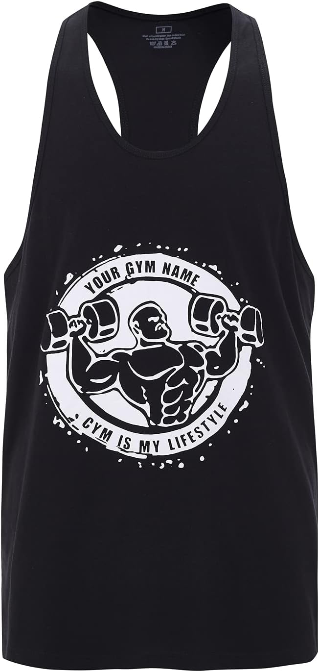 Men's Workout Sport Tank Tops Gym Vest Bodybuilding Fitness Muscle Shirts