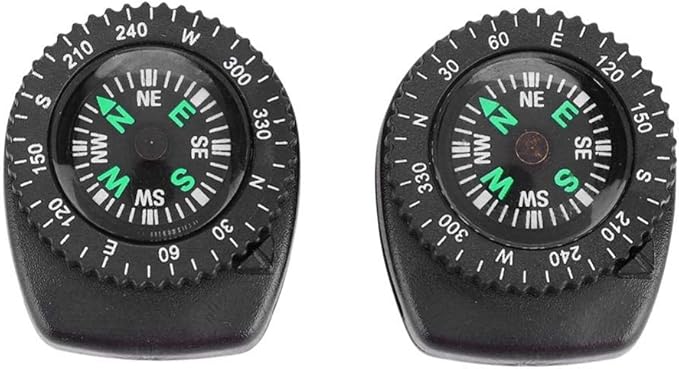 2Pcs Mini Wrist Watch Replacement Parts for Camping