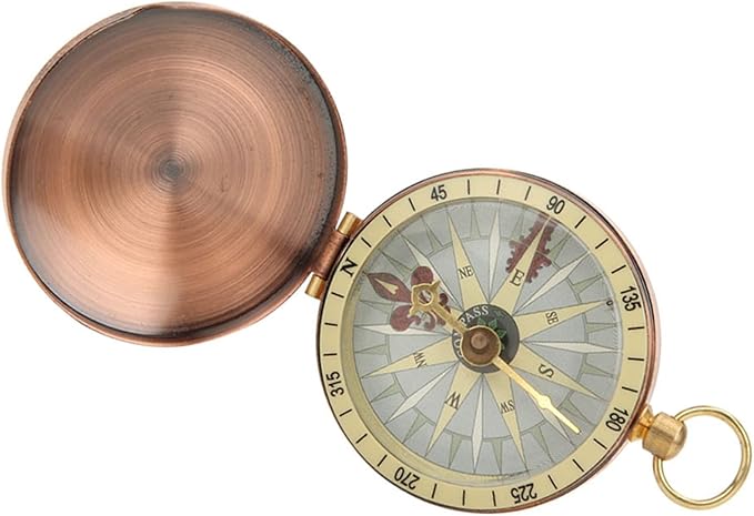 Lightweight Pocket Watch Compass Good Stability Portable Metal