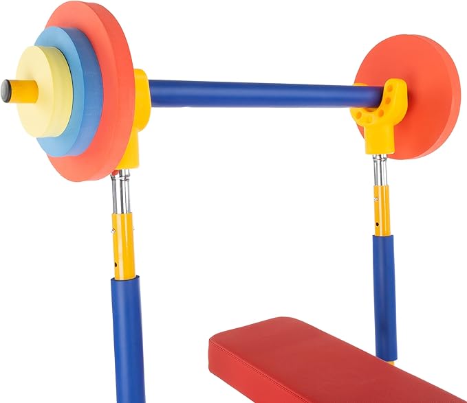 Hey! Play! Kids Weight Bench Set - Toddler 3 and