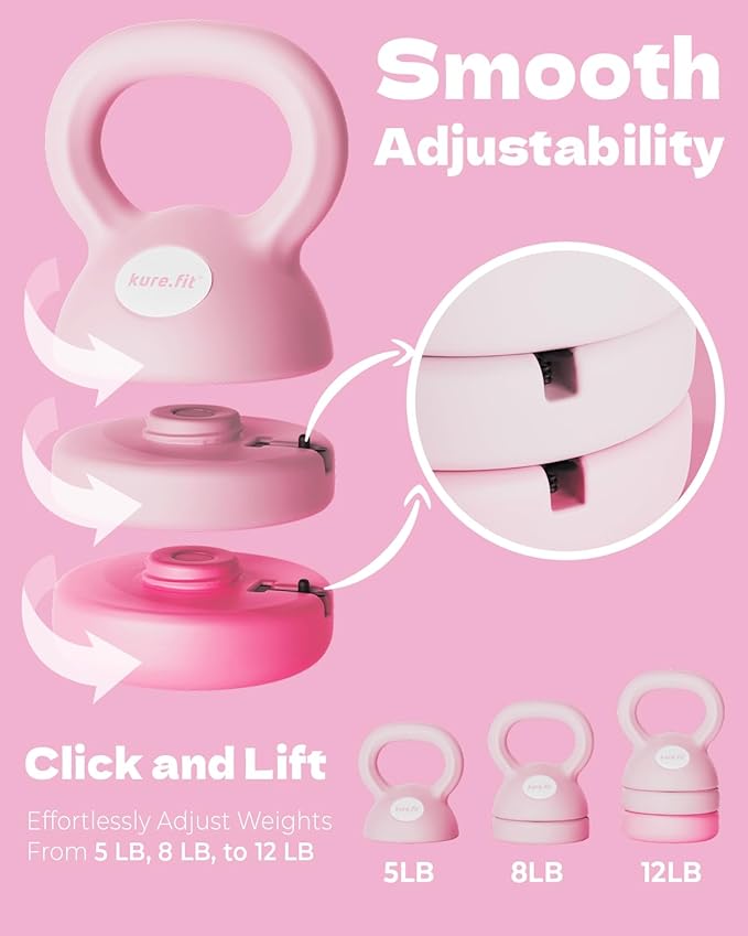 Adjustable Kettlebell | 5 lb - 12 lb