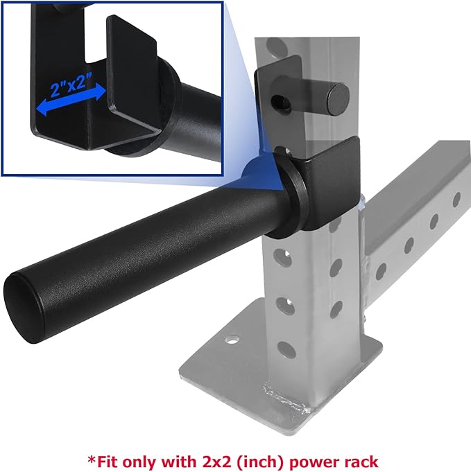 A2ZCARE Weight Plate Holder - Attachment Power Cage Rack for Power Rack - Weight Plates Storage Fit 2-inch Olympic Weight Plates (Set of 4)