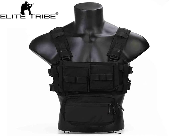 MK3 Modular Lightweight Chest Rig Micro Fight Chissis 5.56 Mag Pouch