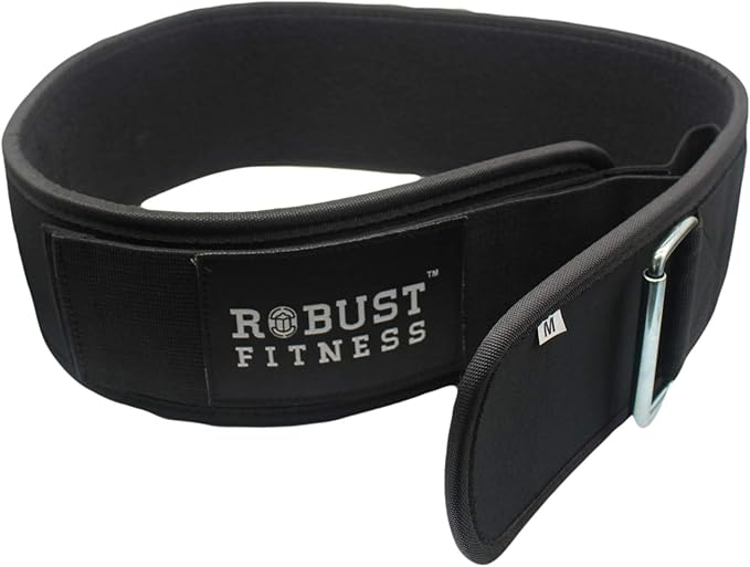 4" Straight Weightlifting Belt for Abdominal & Back Support