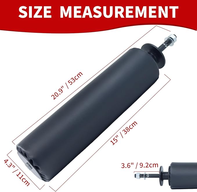 MARLANG Single Leg Squat Roller for Squat Rack