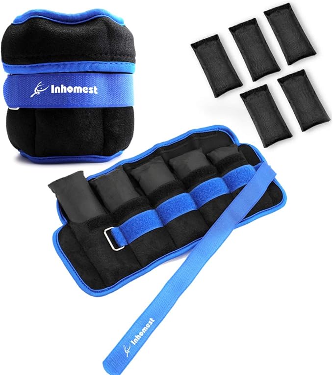 Adjustable Ankle Weights 1-5/10/12 Lbs Leg Weights