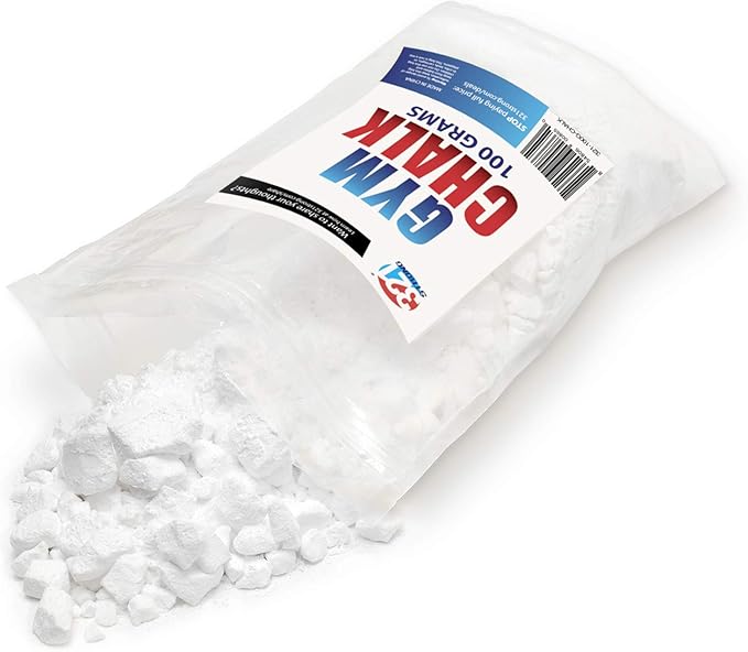 321 STRONG 100 Gram (3.52 oz) Loose Gym Chalk - for Weightlifting, Rock Climbing, Kettlebells, and Gymnastics