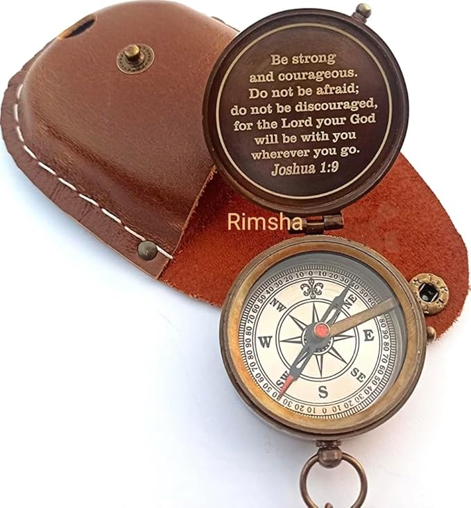 Military Compass for Hiking and Survival- Waterproof Brass (NEW50)
