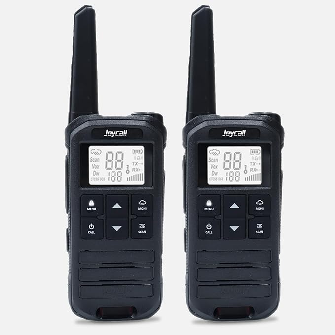 Long Range Walkie Talkies for Adult with NOAA 22 Modifiable &1400mAh Li-ion