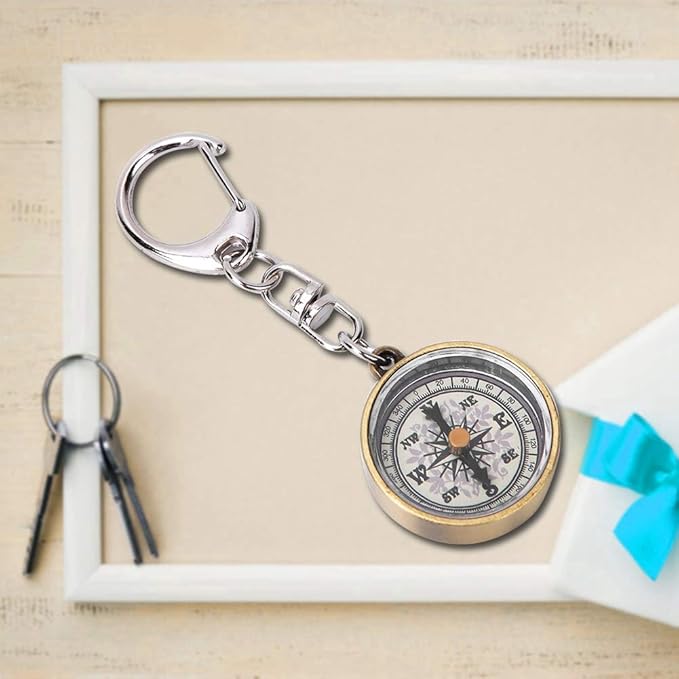 2PCS Mini Pocket Compass