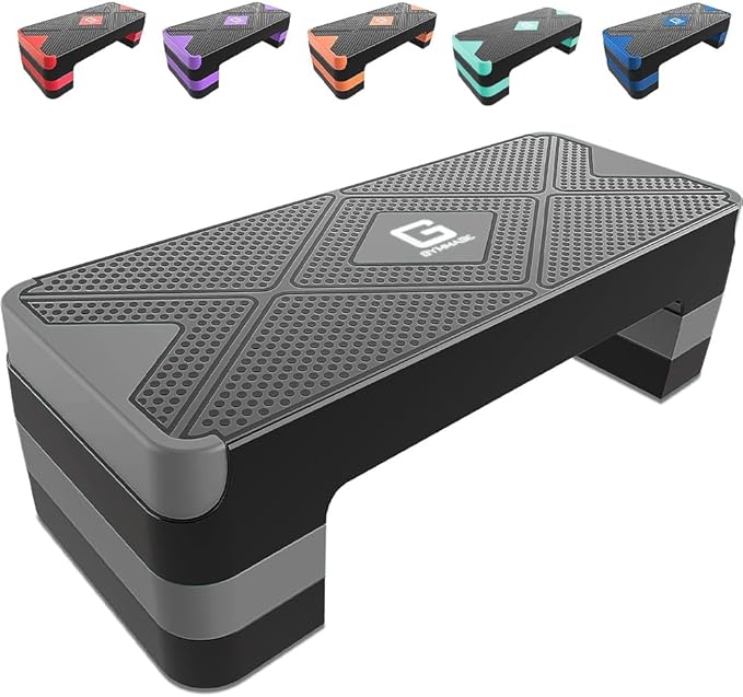 Aerobic Exercise Step 26.5" Step 4†6†6†8†8†Adjustable