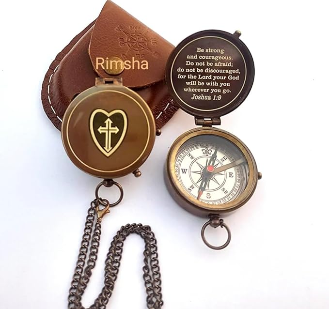 Military Compass for Hiking and Survival- Waterproof Brass (NEW50)